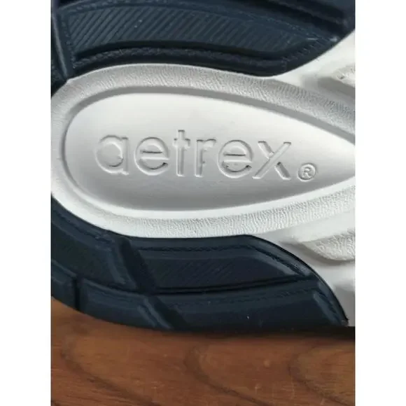 Aetrex Danika Women’s Arch Support Sneakers Navy Mint AP105W Size 10.5-11 - Picture 9 of 9